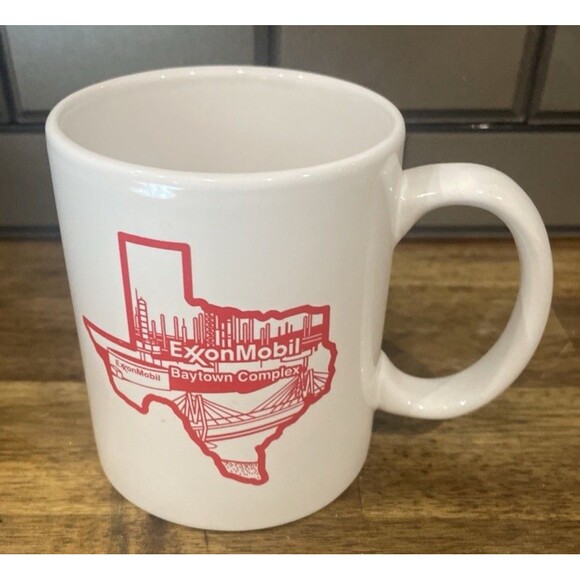 ExxonMobil Mug Baytown Texas Safety